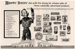 "HOWDY DOODY 1954 MERCHANDISE CATALOGUE."