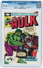 "INCREDIBLE HULK" #271 MAY 1982 CGC 9.6 NM+ (FIRST ROCKET RACCOON).