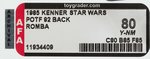 "STAR WARS: POWER OF THE FORCE - ROMBA" 92 BACK AFA 80 Y-NM.