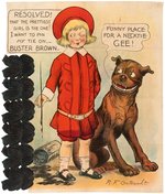 "BUSTER BROWN NECKTIE/CLOTH PARTY" GAME PAIR.