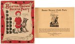 "BUSTER BROWN NECKTIE/CLOTH PARTY" GAME PAIR.