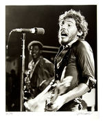 BRUCE SPRINGSTEEN PHOTO PRINT SET SIGNED AND NUMBERED BY PHIL CECCOLA.