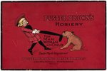 "BUSTER BROWN'S HOSIERY" FULL BOX OF SOCKS.