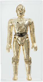 "STAR WARS" - SEE-THREEPIO (C-3PO)" 12 INCH ACTION FIGURE/HK LOOSE AFA U85 NM+.