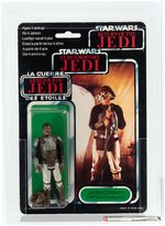 PALITOY "STAR WARS: RETURN OF THE JEDI -LANDO (SKIFF GUARD)" TRI-LOGO 70 BACK-B AFA 90 NM+/MT.