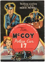 "TIM MCCOY - POLICE CAR 17" PLATINUM AGE COMIC BOOK.