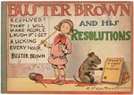 "BUSTER BROWN AND HIS RESOLUTIONS" PLATINUM AGE COMIC BOOK.