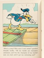 "DONALD DUCK" LINEN-LIKE BOOK.