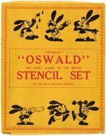 "UNIVERSAL - OSWALD THE LUCKY RABBIT OF THE MOVIES STENCIL SET."