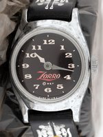 "ZORRO WRIST WATCH" US TIME BOXED SET.