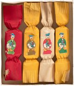 "DONALD DUCK CRACKERS" BOXED ENGLISH PARTY FAVORS.