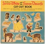 "WALT DISNEY'S SNOW WHITE AND THE SEVEN DWARFS CUT-OUT BOOK" (VARIETY) WITH MAILING ENVELOPE.