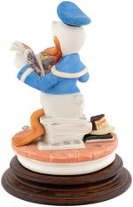 "WALT DISNEY'S DONALD DUCK" LAURENZ OF ITALY CAPODIMONTE SCULPTURE.