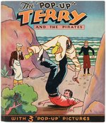 "THE POP-UP TERRY AND THE PIRATES" HARDCOVER.