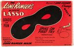 "THE LONE RANGER'S MAGIC LASSO" BOXED SET WITH HIGH GRADE BADGE.