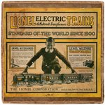 "LIONEL ELECTRIC TRAINS" BOXED SET NO. 292 - ORANGE PASSENGER TRAIN.