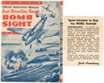 "JACK ARMSTRONG SECRET BOMB SIGHT" COMPLETE BOXED PREMIUM.