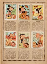 "CROMOS CULTURA" COMPLETE SPANISH CARD ALBUM WITH BABE RUTH & WALT DISNEY.