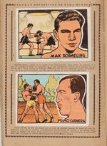 "CROMOS CULTURA" COMPLETE SPANISH CARD ALBUM WITH BABE RUTH & WALT DISNEY.