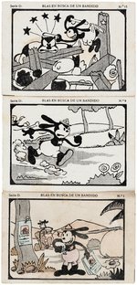 OSWALD THE LUCKY RABBIT SPANISH CANDY COMPANY CARD SET.