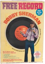 POST "RAISIN BRAN" CEREAL BOX WITH BOBBY SHERMAN RECORD OFFER.