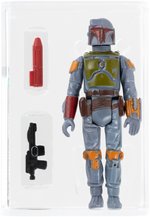 LILY LEDY "STAR WARS" LOOSE ACTION FIGURE BOBA FETT WITH REMOVABLE ROCKET AFA 70 EX+.