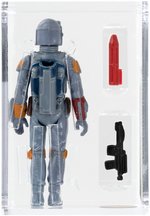 LILY LEDY "STAR WARS" LOOSE ACTION FIGURE BOBA FETT WITH REMOVABLE ROCKET AFA 70 EX+.