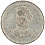 FREMONT "THE COMING MAN" DeWITT-1864-1 CAMPAIGN MEDAL.