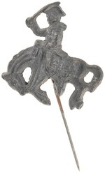 GRAPHIC C.1898 "TR" ROOSEVELT ROUGH RIDER STICK PIN.