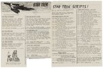 "STAR TREK" MAIL ORDER LOT.