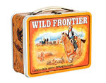 "WILD FRONTIER" LUNCH BOX WITH SPINNER GAME.