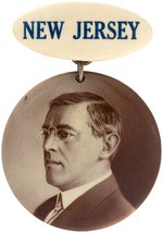 "NEW JERSEY" CELLO HANGER WITH 1.75" WILSON PORTRAIT BUTTON.