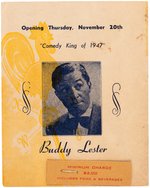 MARTIN & LEWIS PERSONAL APPEARANCE PROMOTIONAL FOLDER.