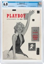 "PLAYBOY" VOL. 1 #1 DECEMBER 1953 CGC 6.0 FINE (FEATURING MARILYN MONROE).