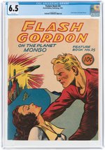 "FEATURE BOOK" #25 1941 CGC 6.5 FINE+ (FLASH GORDON).