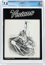 "VISIONS" #1 & #2 CGC PAIR (FIRST FLAMING CARROT).