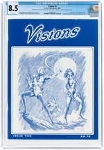 "VISIONS" #1 & #2 CGC PAIR (FIRST FLAMING CARROT).