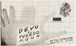 DEVO & TUXEDOMOON 1978 SAN FRANCISCO, CALIFORNIA CONCERT POSTER.