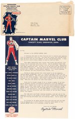 "CAPTAIN MARVEL CLUB" KIT (LATER VERSION) & SHIELD PATCH.