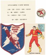 "CAPTAIN MARVEL CLUB" KIT (LATER VERSION) & SHIELD PATCH.