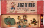"DONALD DUCK AND HIS FRIENDS BOWLING GAME" BOXED SPANISH GAME.