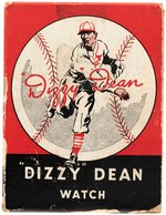 "DIZZY DEAN" BOXED POCKET WATCH VARIETY.