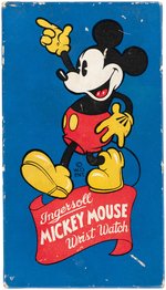 "INGERSOLL MICKEY MOUSE WRIST WATCH" BOXED FALL 1937 VERSION.