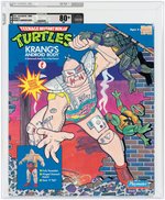 "TEENAGE MUTANT NINJA TURTLES - KRANG'S ANDROID BODY" SERIES 4 AFA 80+ NM.