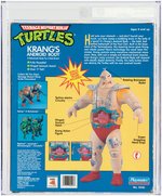 "TEENAGE MUTANT NINJA TURTLES - KRANG'S ANDROID BODY" SERIES 4 AFA 80+ NM.