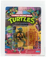 "TEENAGE MUTANT NINJA TURTLES - LEONARDO" SERIES 1 10 BACK AFA 85 NM+.