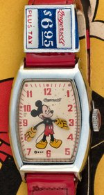 "INGERSOLL/US TIME MICKEY MOUSE WRIST WATCH" BOXED 1947 MODEL.