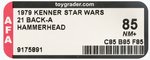 "STAR WARS - HAMMERHEAD" 21 BACK-A AFA 85 NM+.