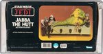 "STAR WARS: RETURN OF THE JEDI - THE JABBA THE HUTT ACTION PLAYSET" AFA 75 (Q-EX+/NM).