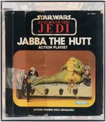 "STAR WARS: RETURN OF THE JEDI - THE JABBA THE HUTT ACTION PLAYSET" AFA 75 (Q-EX+/NM).